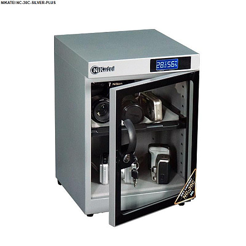 Tủ chống ẩm cao cấp Nikatei NC-30C Silver Plus